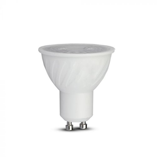 V-Tac 6W GU10 Ripple Plastic Spotlight Samsung Chip 3000K 38'D Warm White This is a Product image