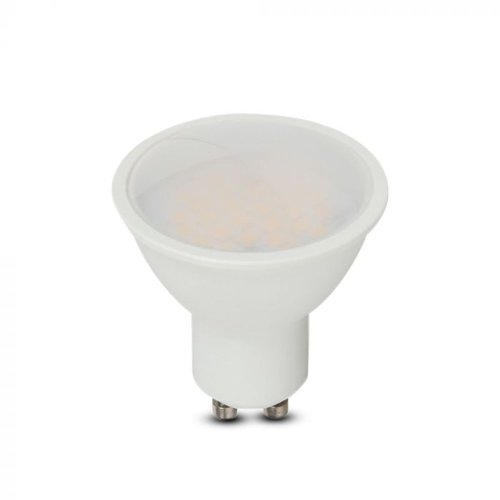 V-Tac 4.5W GU10 Smooth Plastic Spotlight Samsung Chip 4000K 110'D Cool White This is a Product image