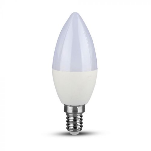 V-Tac 5.5W Dimmable LED Candle Bulb Samsung Chip E14 4000K Daylight This is a Product image