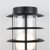 Outdoor IP44 Wharf Photo Cell Wall Lantern Black/Frosted