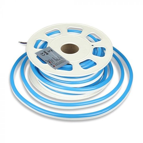 V-Tac IP65 (Indoor & Outdoor Use) 10m LED Neon Flex Blue (Tape Only) 8 Watts per Metre This is a Product image