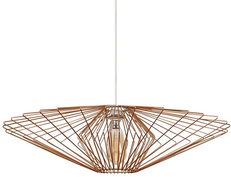 MiniSun | Sinat XL Copper Wire Frame Pendant Ceiling Shade