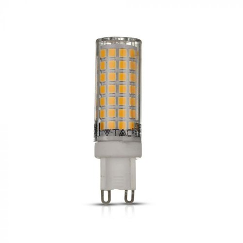 V-Tac 6W Non-Dimmable G9 Plastic LED Capsule Spotlight 4000K Cool White (45W Equivalent) This is a Product image
