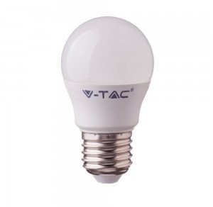 V-TAC Satz von 10 E27 Glühlampen - G45 - 2700K - 6 Watt - 2 Jahre Garantie