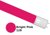 2ft Bright Pink (128) Coloured Sleeve for LED T8 Tubes (32mm Dia)