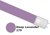 2ft Deep Lavender (170) Coloured Sleeve for LED Tubes (32mm Dia)