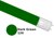 3ft Dark Green (124) Coloured Sleeve for LED Tubes (32mm Dia)