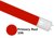 3ft Primary Red (106) Coloured Sleeve for LED Tubes (32mm Dia)