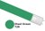 3ft Steel Green (728) Coloured Sleeve for LED Tubes (32mm Dia)