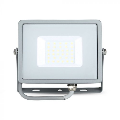 V-Tac Slimline Grey LED Floodlight 30W Warm White (240 Watt Alternative - 5 Year Warranty) This is a Product image