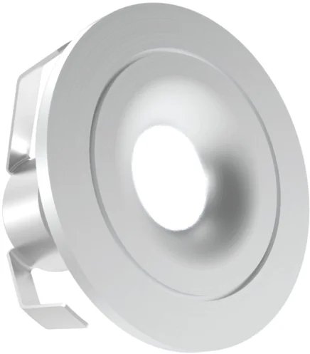 ALL LED 30mm Dia. Mini 1 Watt IP44 LED Marker Light (Cool White - Aluminium Finish) This is a Product image