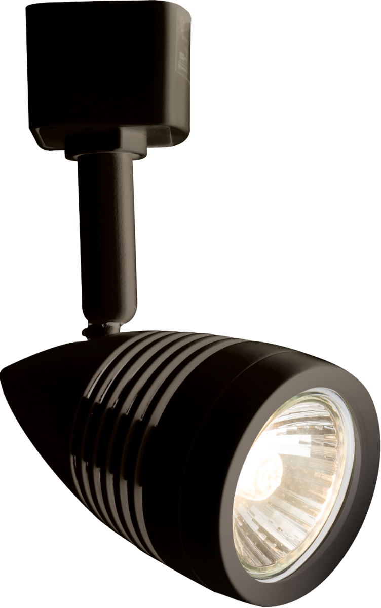 KnightsBridge 230V GU10 Track Spotlight - Black, Type E