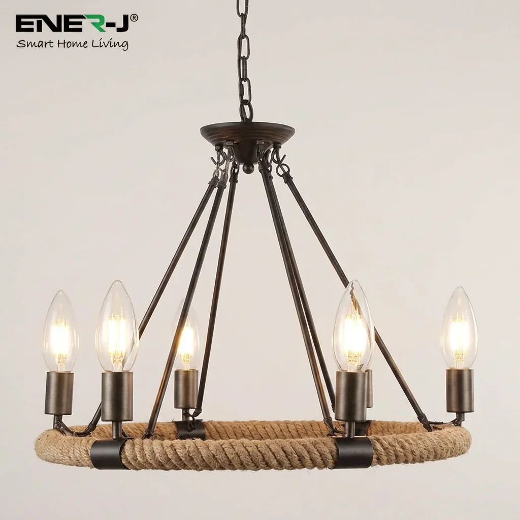 10 Pack Ener-J 4W Non-Dimmable LED Candle 22mm Ba22d/BC Warm White (830) - 40W Equivalent