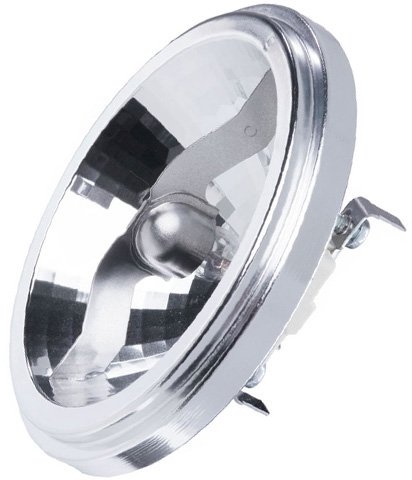 50W AR111 Aluminium Reflector Lamp, 111mm, 12V, 8 Degree Beam Angle