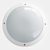 Eterna IP65 365mm Cool White 18W White Aluminium LED Wall Light with Full Diffuser + Multi-Function