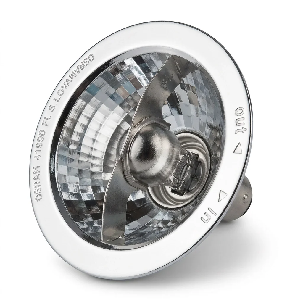 50W 12V Aluminium Reflector Halogen Spotlight (24° Beam) - 70mm SBC