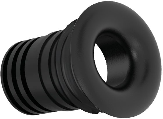 ALL LED 16mm Dia. Micro 1 Watt IP44 LED Marker Light (Warm White - Textured Black) This is a Product image