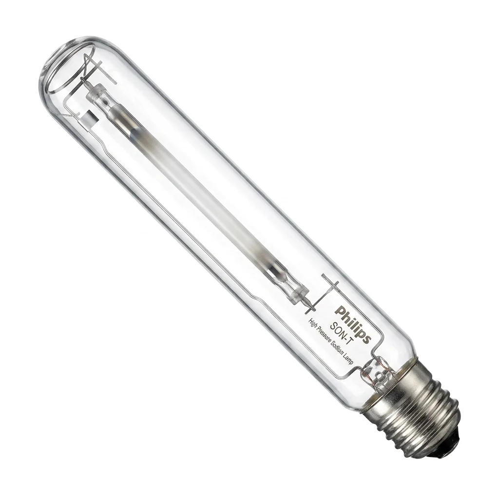 600W SON T Tubular External Ignitor Lamp, GES/E40, Sodium Orange, 30000lm