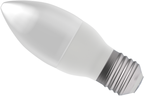 Bell Lighting 3.9W LED Candle Opal - ES, 2700K (40W Alternative) This is a Product image
