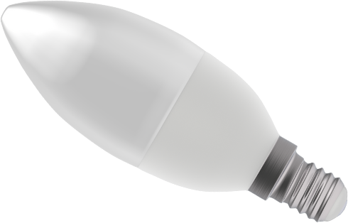 Bell Lighting 3.9W LED Dimmable Candle Opal - SES, 2700K (50W Alternative) This is a Product image