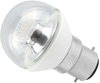 Bell Lighting 2.1W LED 45mm Dimmable Round Ball Clear - BC, 4000K (25W Alternative) This is a Product image