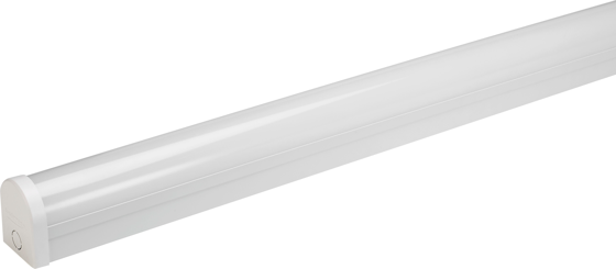 30W Ultra LED 1530mm Single Emergency Integrated Cool White 4000K Batten with Microwave Sensor This is a Product image