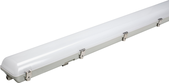 25W Dura LED Cool White 4000K 1500mm Single Anti Corrosive Batten with Microwave Sensor This is a Product image
