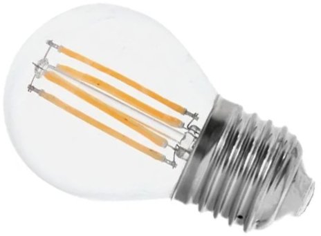 V-Tac High Efficiency 6W LED Filament Golfball ES Very Warm White This is a Product image