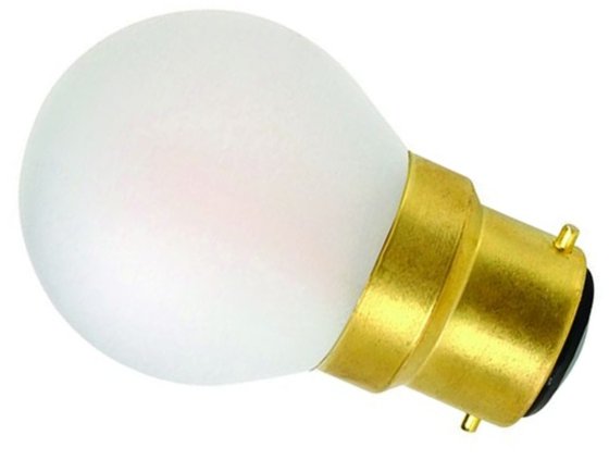 Girard Sudron Mat Filament 4w Bayonet Cap Very Warm White 330lm Dim G45 Golf Ball LED This is a Product image