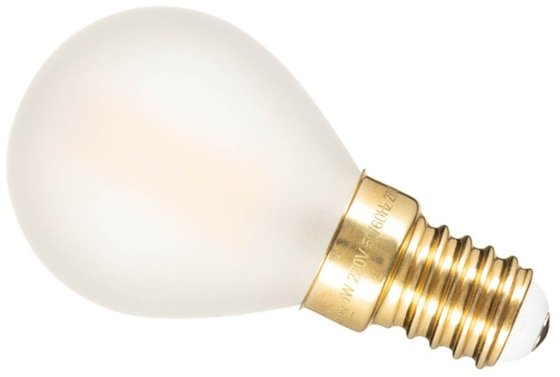 Girard Sudron Mat Filament 4w Small Edison Screw Very Warm White 300lm G45 Golf Ball LED This is a Product image