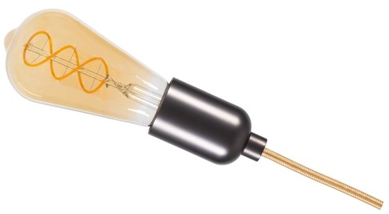Girard Sudron Edison Filament LED Twisted 5w Edison Screw Warm White 260lm Ambre Finish This is a Product image