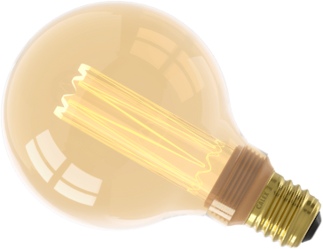 Calex 3.5W Crown LED SMD Shape Edison Screw Gold Finish Ultra Warm White This is a Product image