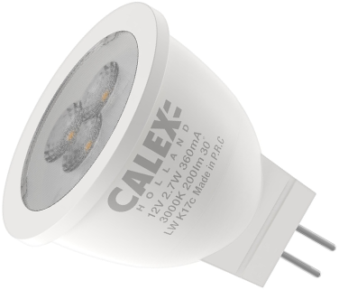 Calex 2.7W Reflecter LED SMD Shape GU4 Finish Warm White White This is a Product image