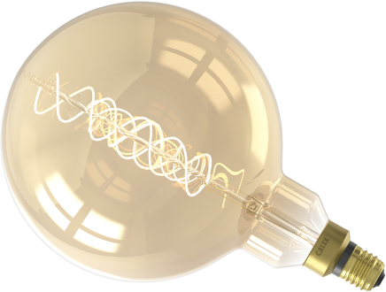 Calex 4W LED Double Filament Mega Globe G200 (Gold Finish) 2100K This is a Product image
