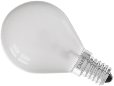 Calex 10W Incandescent Bulb Small Edison Screw P45 Finish White This is a Product image