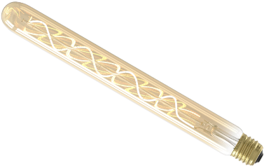 Calex 3.8W LED Tube Shape T32 Flex Filament Edison Screw Very Warm White Gold This is a Product image