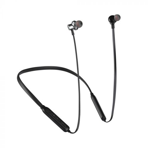 V-Tac Black Bluetooth Headset with 500mAh Battery This is a Product image
