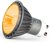 This is a 7 W GU10 Reflector/Spotlight bulb that produces a Amber light which can be used in domestic and commercial applications