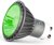 This is a 7 W GU10 Reflector/Spotlight bulb that produces a Green light which can be used in domestic and commercial applications