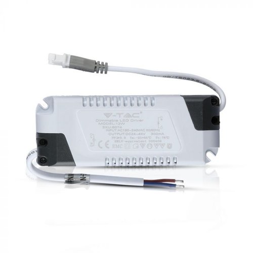 V-TAC 12W Dimmable Driver for LED Mini Panels This is a Product image