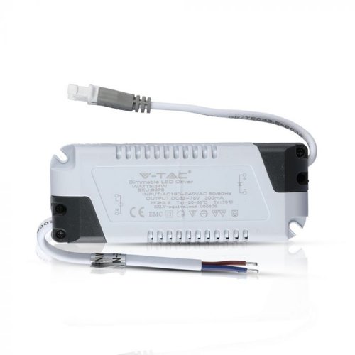 V-TAC 24W Dimmable Driver for LED Mini Panels This is a Product image