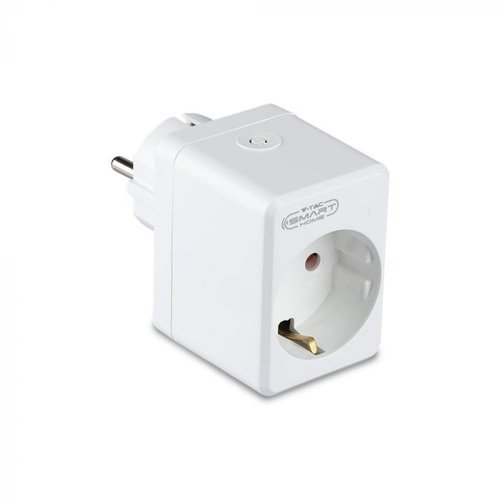 V-Tac European Standard Mini Wifi Plug USB Port (Google Home & Amazon Alexa Compatible) (EU Plugs) This is a Product image