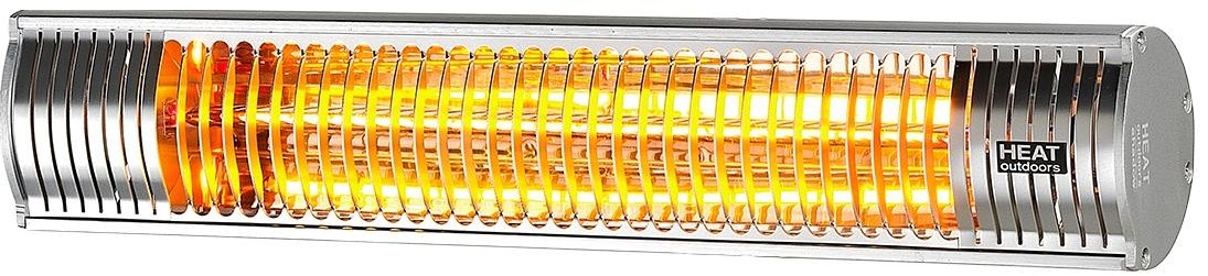 Shadow 2Kw Ultra Low Glare Patio Heater - Silver, Silver