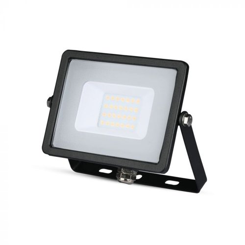 V-Tac 20W SMD Floodlight Samsung Chip & 1M Cable 4000K Black Body 100'D Cool White This is a Product image