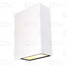 ALL LED 6 Watt Warm White Cuboid Up/Down LED Wall Light