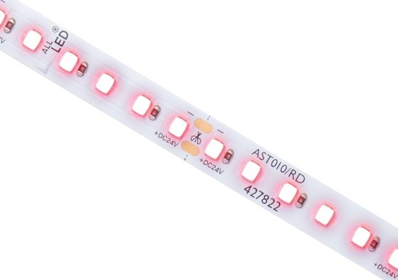 All LED Colour Pro 1 Metre 24V IP20 LED Strip Corsa Red 10 Watt per Metre This is a Product image