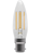 BELL Lighting 4 Watt LED Filament Clear Candle (Very Warm White) BC Capped