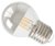 Calex 240V 4W Clear Dimmable Full Glass Top-Mirror Filament Ball Lamp 310lm 2700K Warm White E27