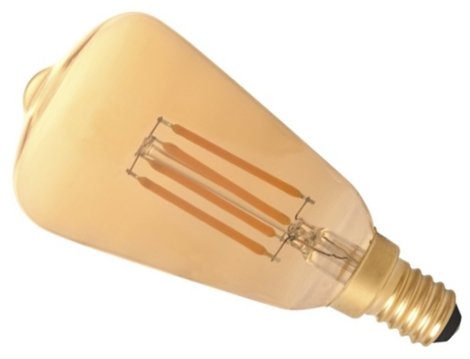 calex warm filament led gold