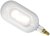 Calex Sundsvall Dimmable 3W Very Warm White Clear/Frosted LED Lamp